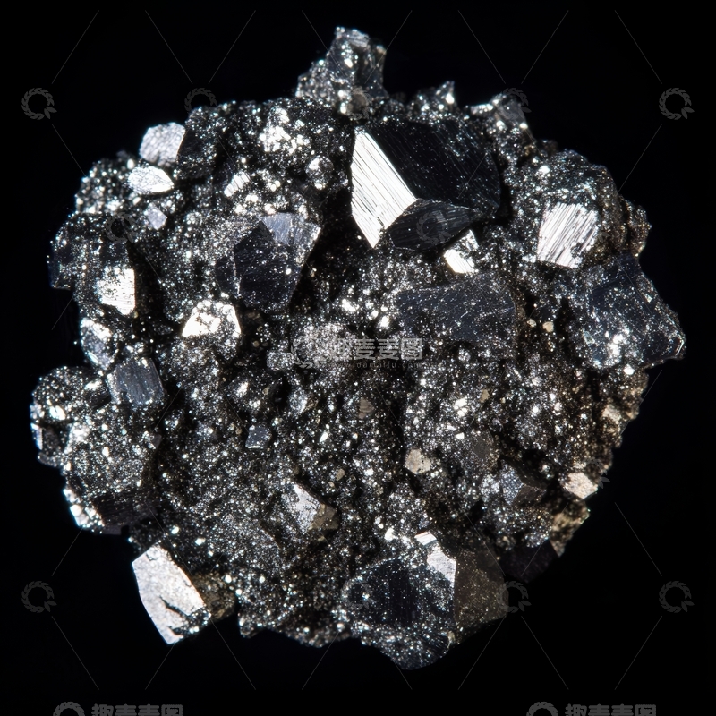 高清大图下载【趣麦麦图】闪亮晶体矿物特写