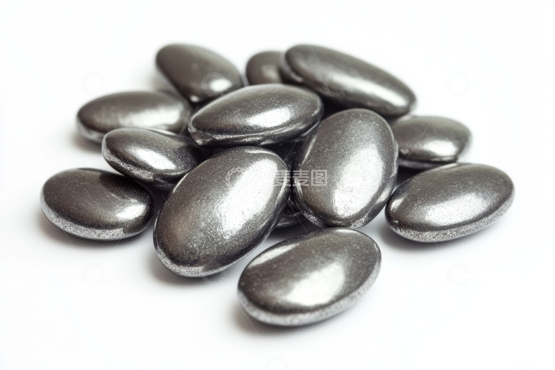 高清大图下载【趣麦麦图】光滑黑色卵石堆叠