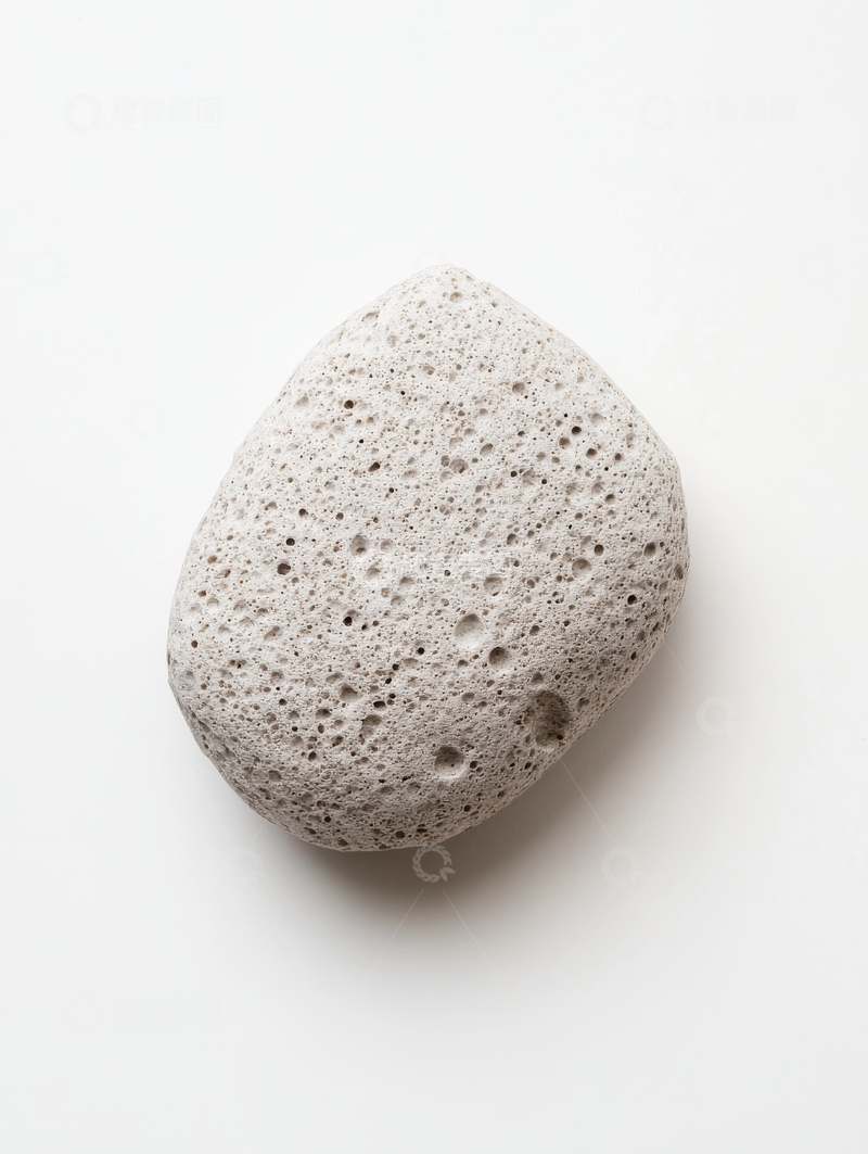 高清大图下载【趣麦麦图】多孔灰色岩石特写