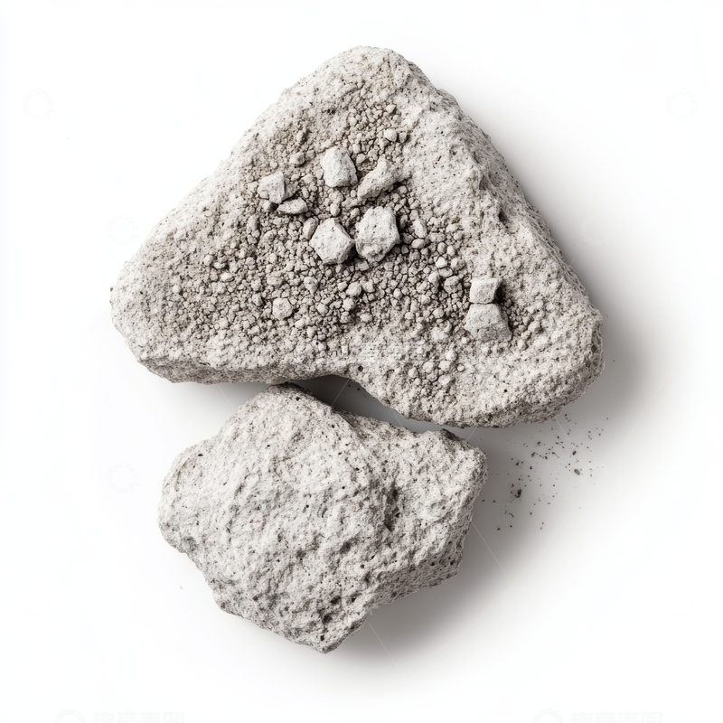 高清大图下载【趣麦麦图】两块灰色岩石的特写