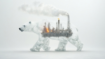 北极熊体内工业景象