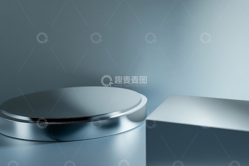 高清大图下载【趣麦麦图】简约几何体的光影展示