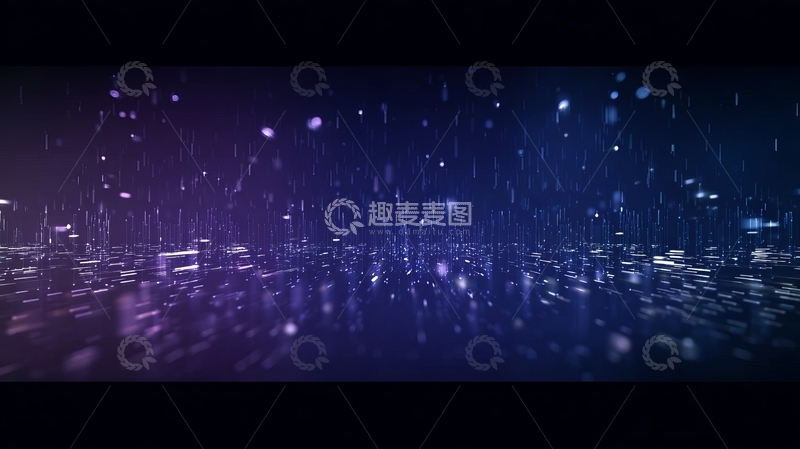 高清大图下载【趣麦麦图】-夜景城市灯光与雨滴