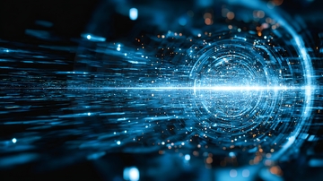 光纤网络中的数据流