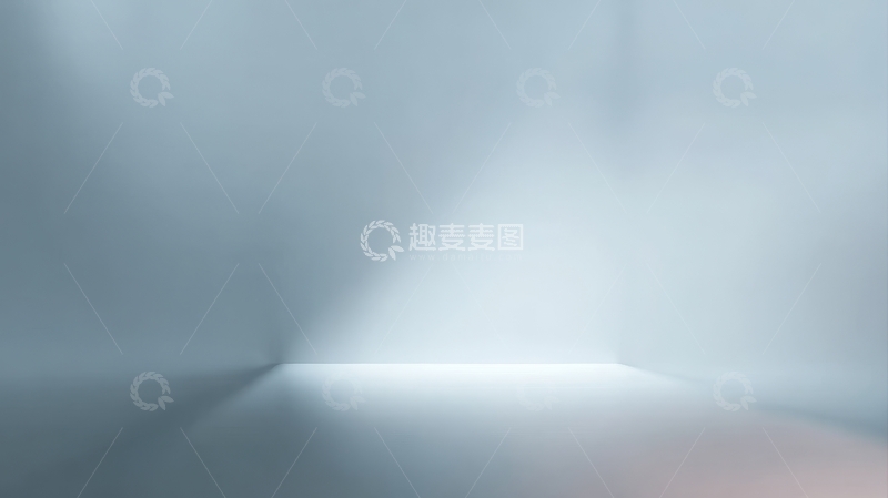 高清大图下载【趣麦麦图】光线照射的空旷空间