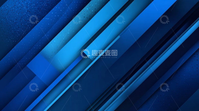 高清大图下载【趣麦麦图】蓝色渐变条纹抽象背景