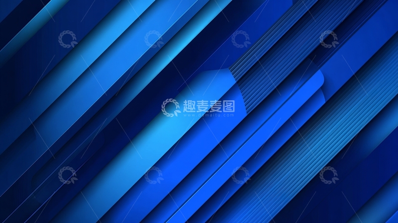 高清大图下载【趣麦麦图】蓝色条纹抽象背景