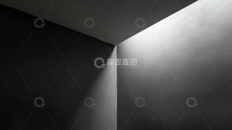 高清大图下载【趣麦麦图】光影交错的室内角落