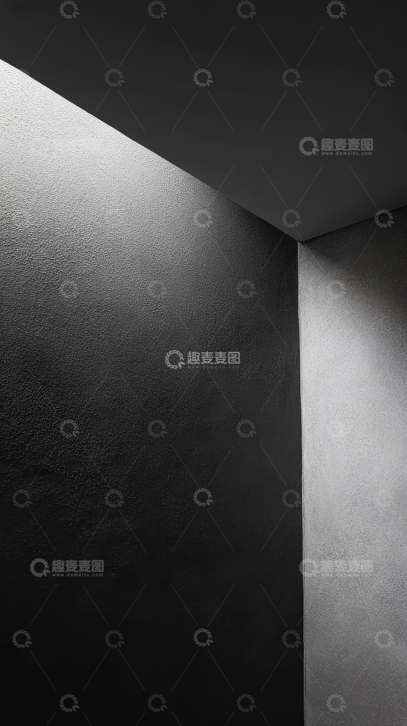 高清大图下载【趣麦麦图】光影交错的墙角