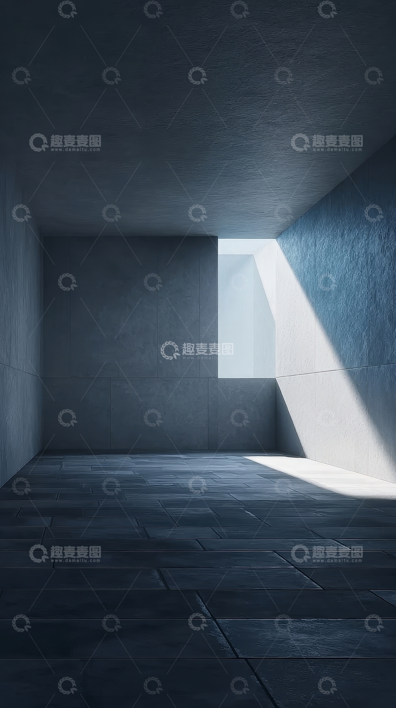 高清大图下载【趣麦麦图】光影交错的现代室内空间