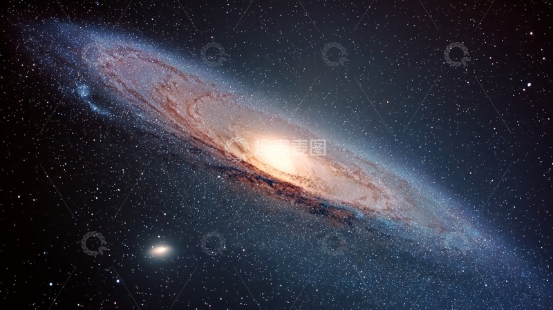 高清大图下载【趣麦麦图】螺旋星系的壮丽景象