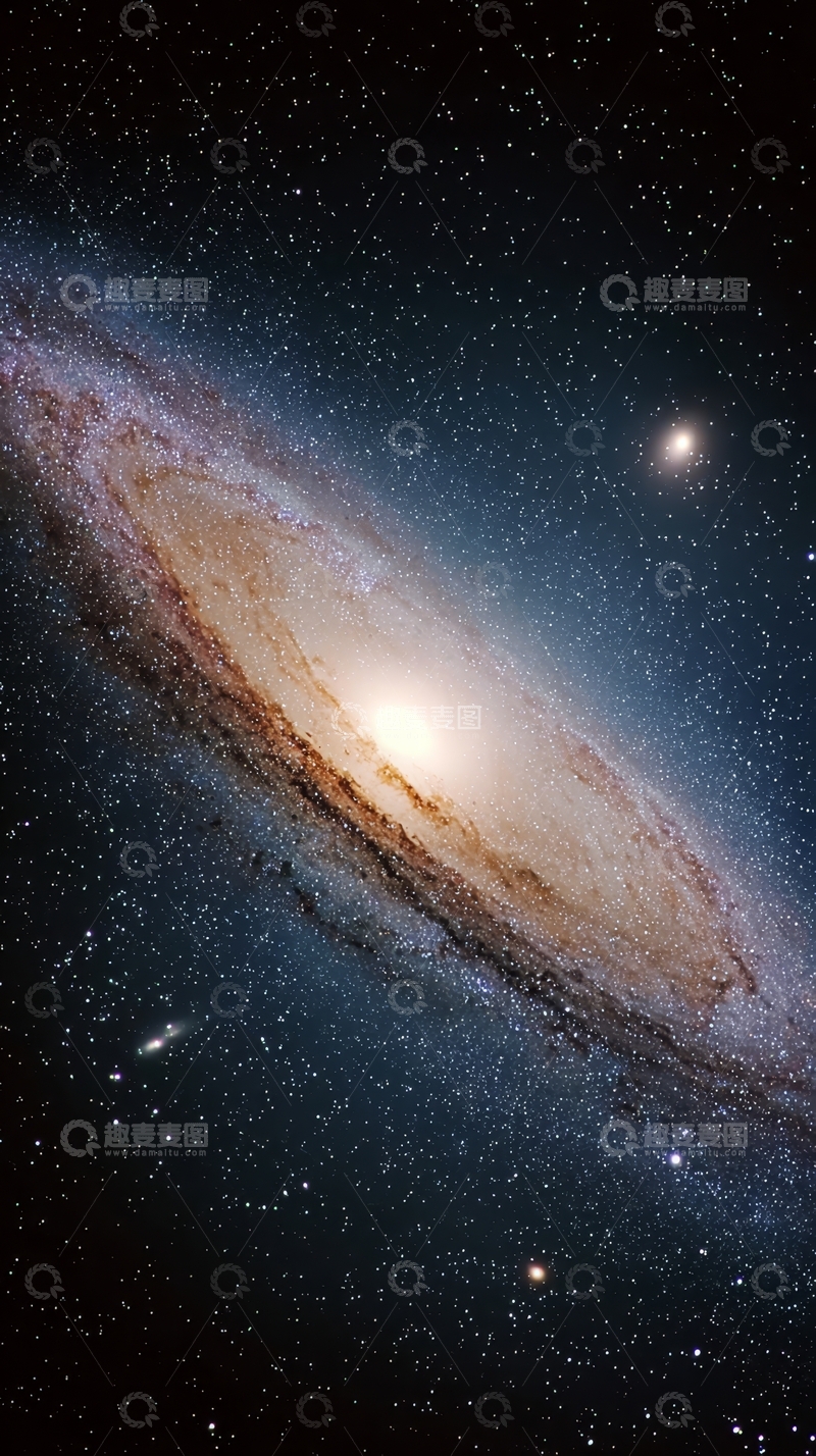 高清大图下载【趣麦麦图】螺旋星系的壮丽景象