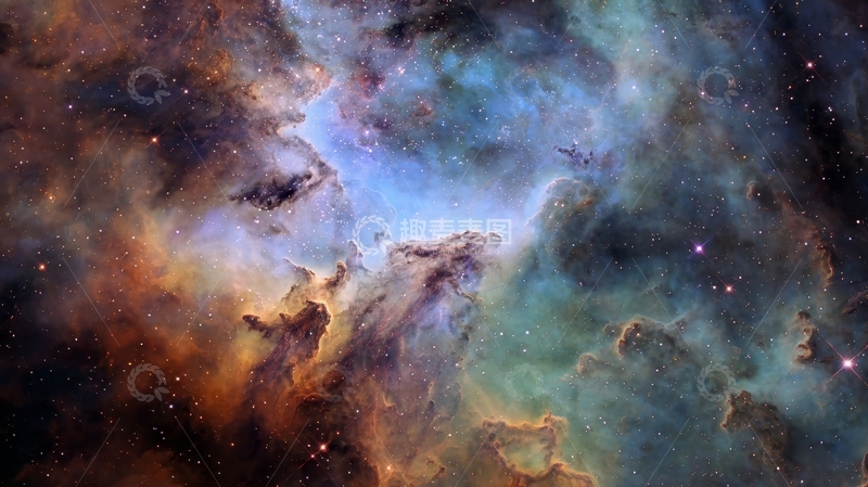 高清大图下载【趣麦麦图】星云的壮丽景象