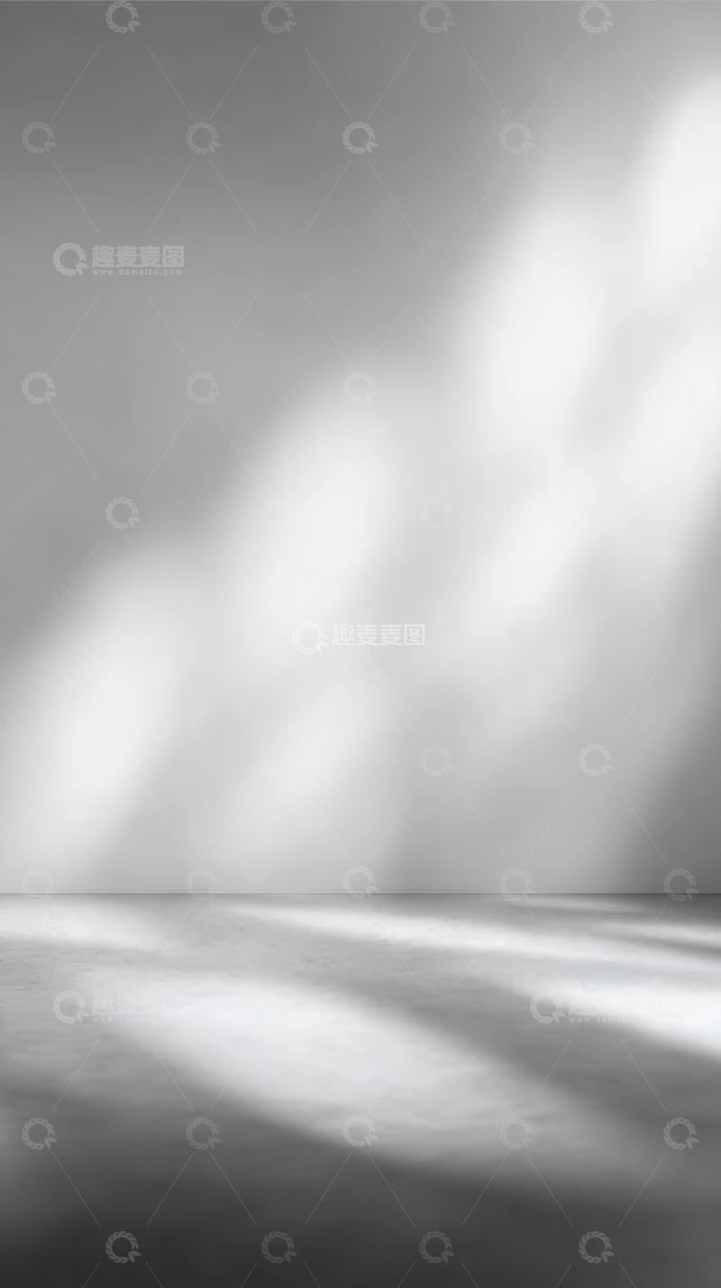 高清大图下载【趣麦麦图】光影交错的简约室内背景