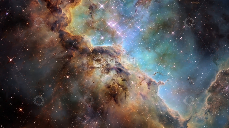 高清大图下载【趣麦麦图】星云的壮丽景象