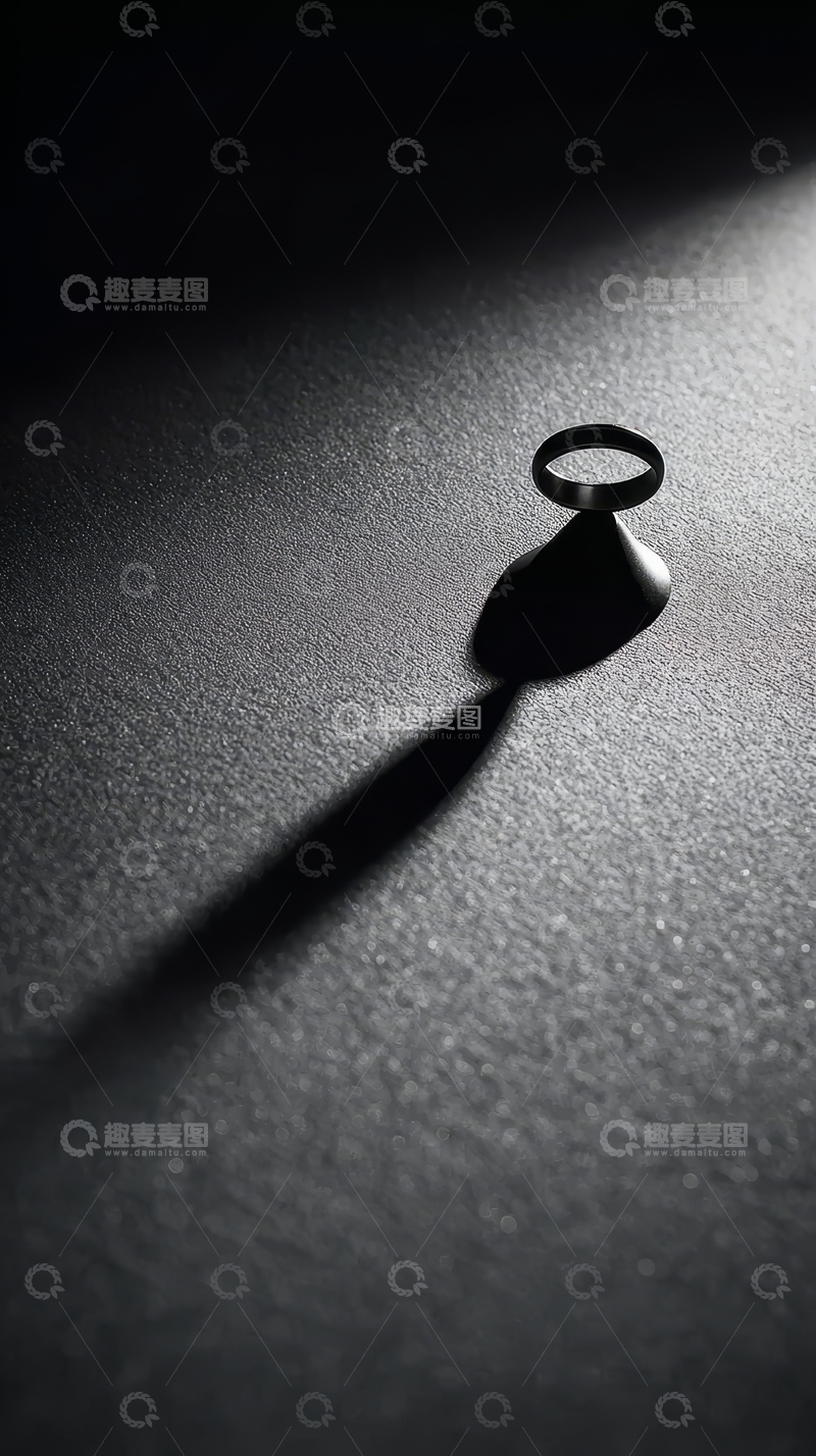 高清大图下载【趣麦麦图】光影中的金属环