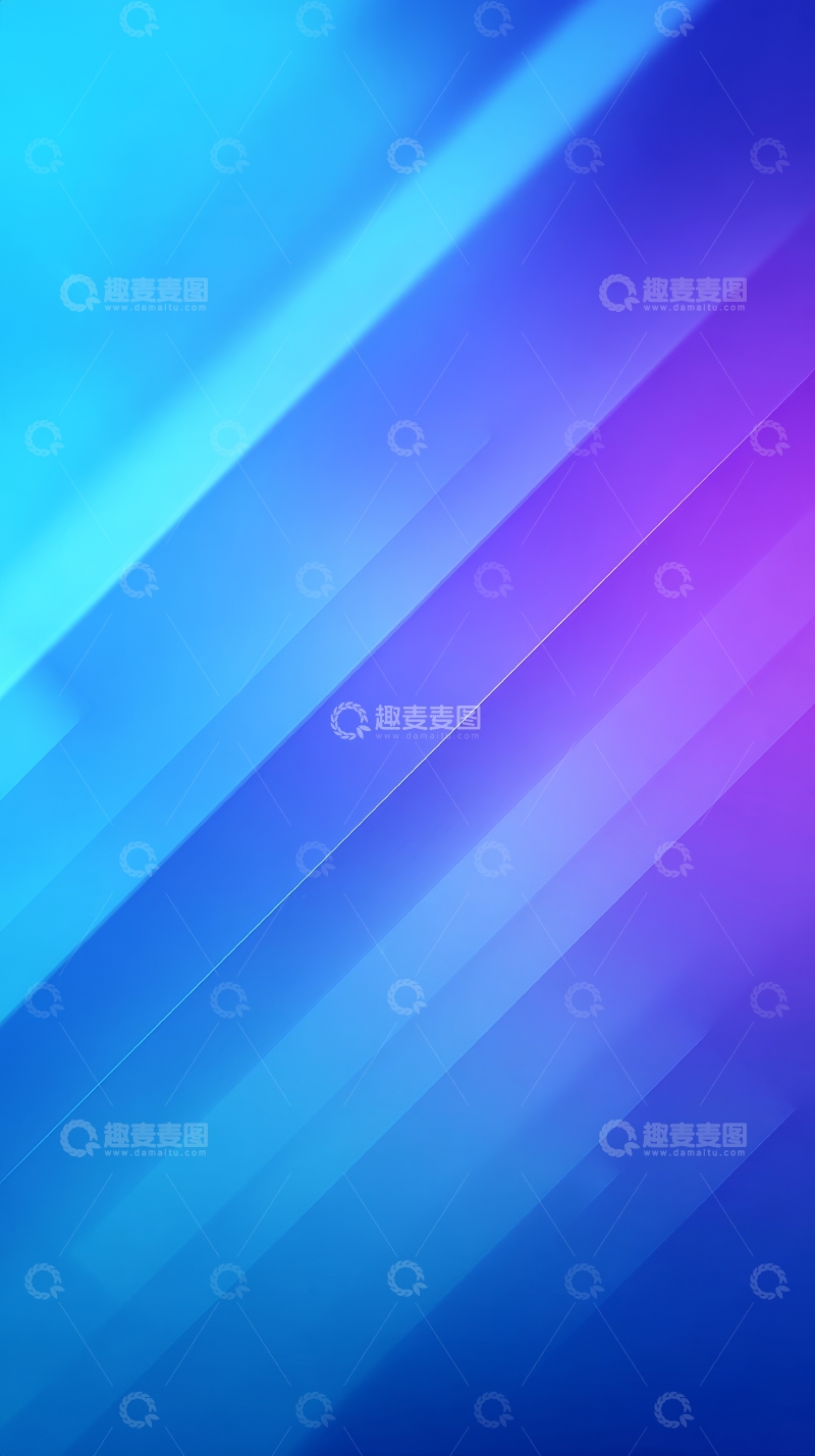 高清大图下载【趣麦麦图】蓝紫渐变抽象背景