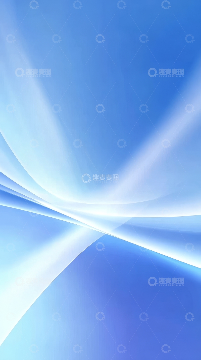 高清大图下载【趣麦麦图】蓝色渐变抽象线条背景