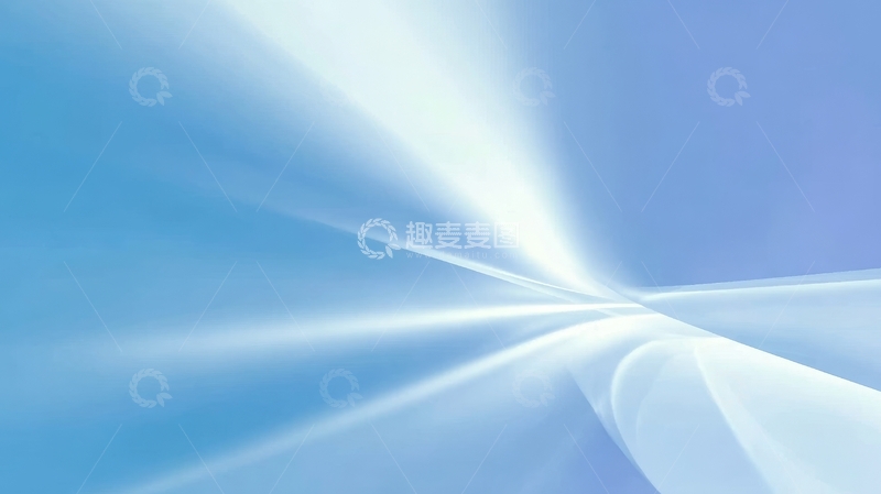 高清大图下载【趣麦麦图】蓝色渐变背景与光线交织