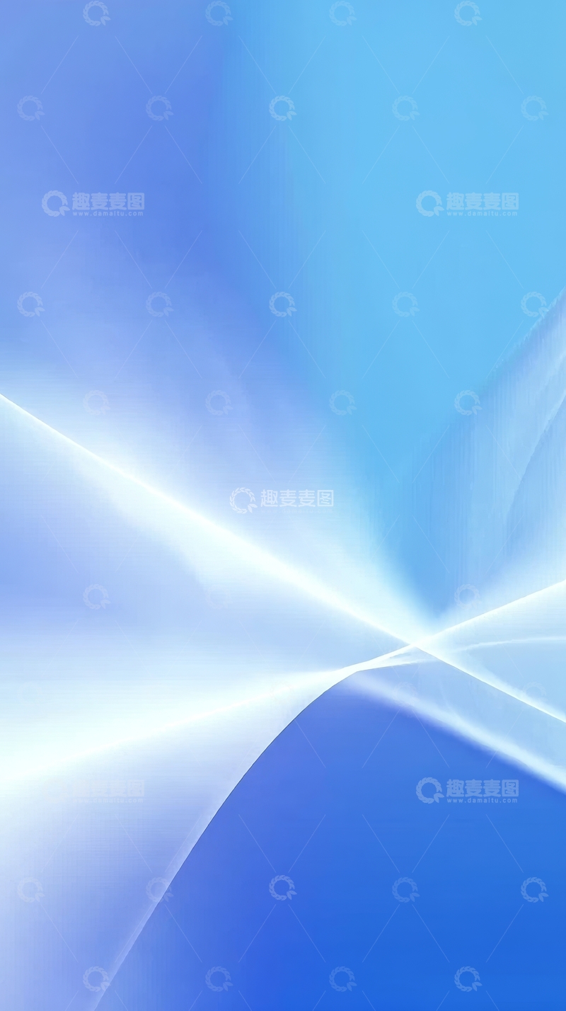 高清大图下载【趣麦麦图】蓝色渐变背景与光束交织
