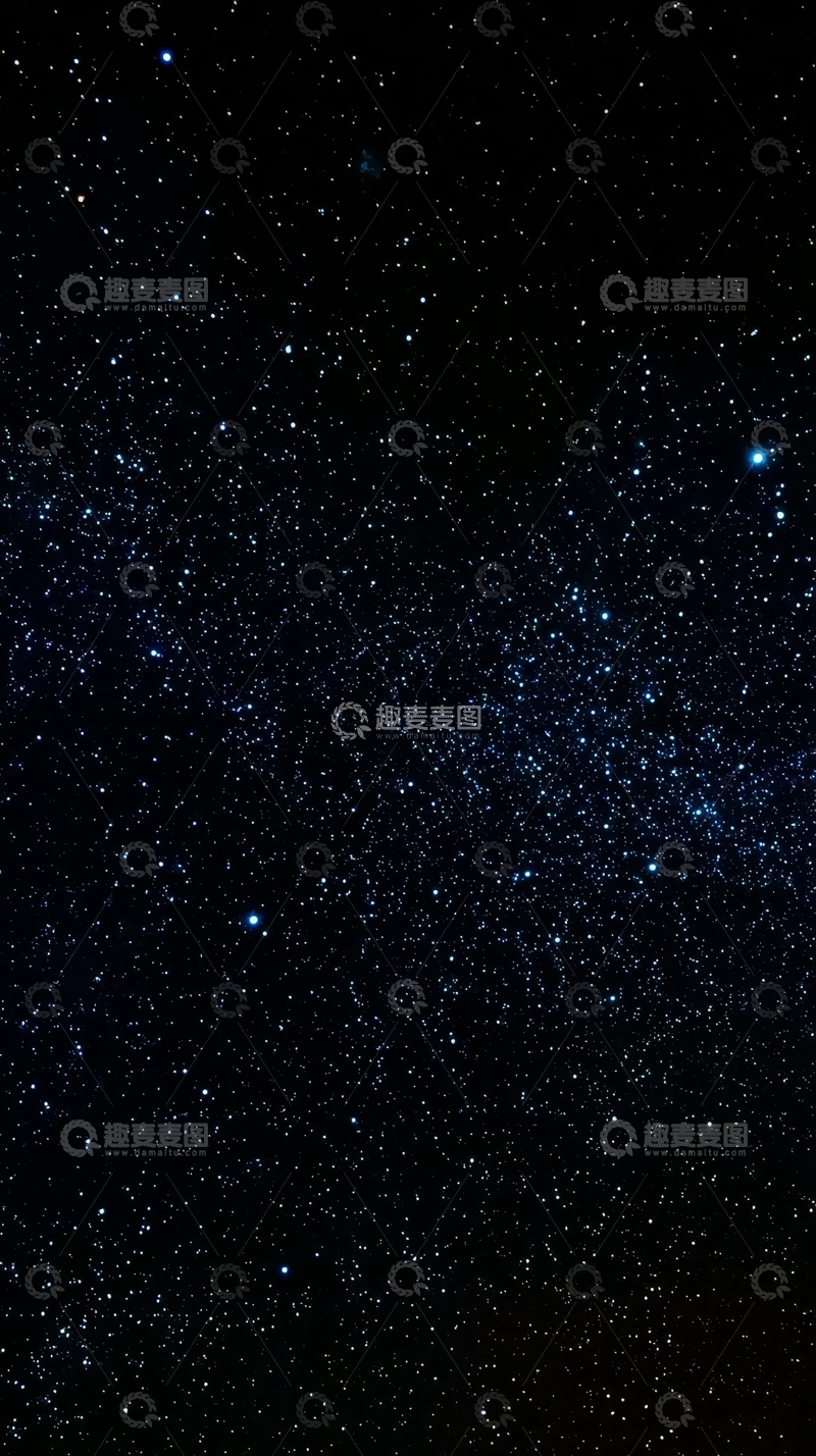 高清大图下载【趣麦麦图】夜空中的繁星点点