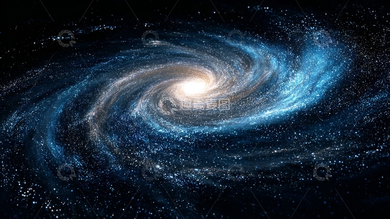 高清大图下载【趣麦麦图】璀璨星河：螺旋星系的壮丽景象