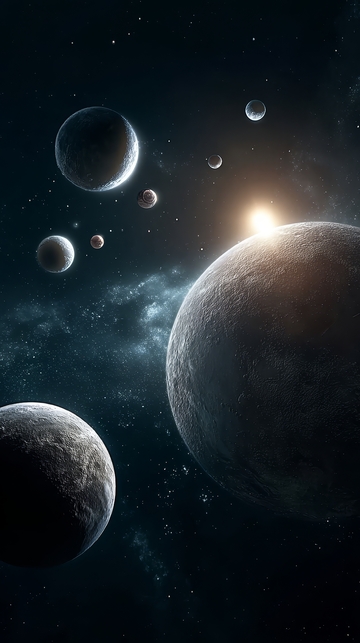 宇宙中的行星与卫星