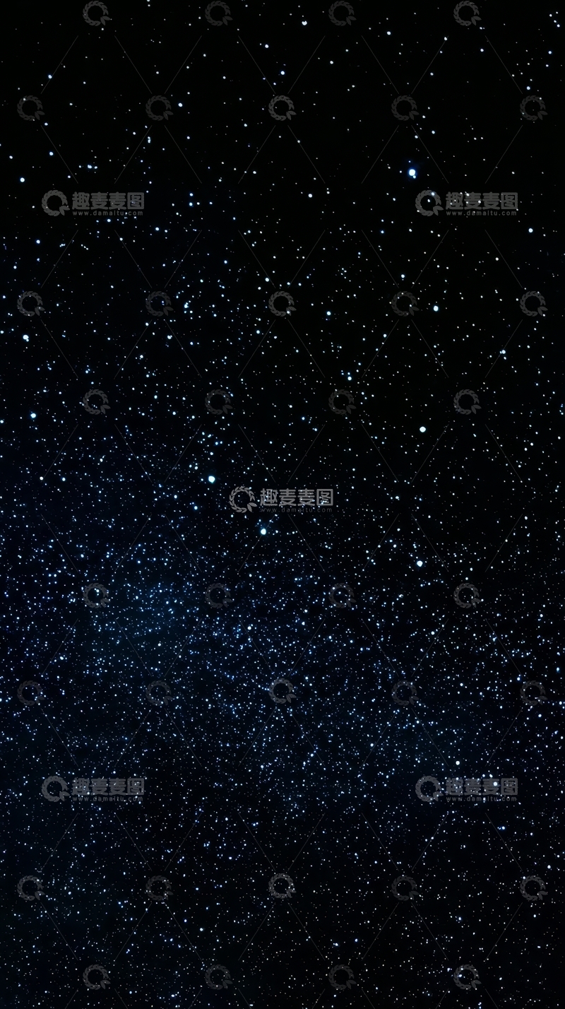 高清大图下载【趣麦麦图】-夜空中的繁星点点