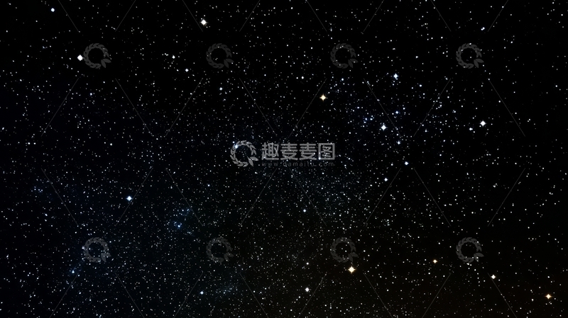 高清大图下载【趣麦麦图】夜空中的繁星点点