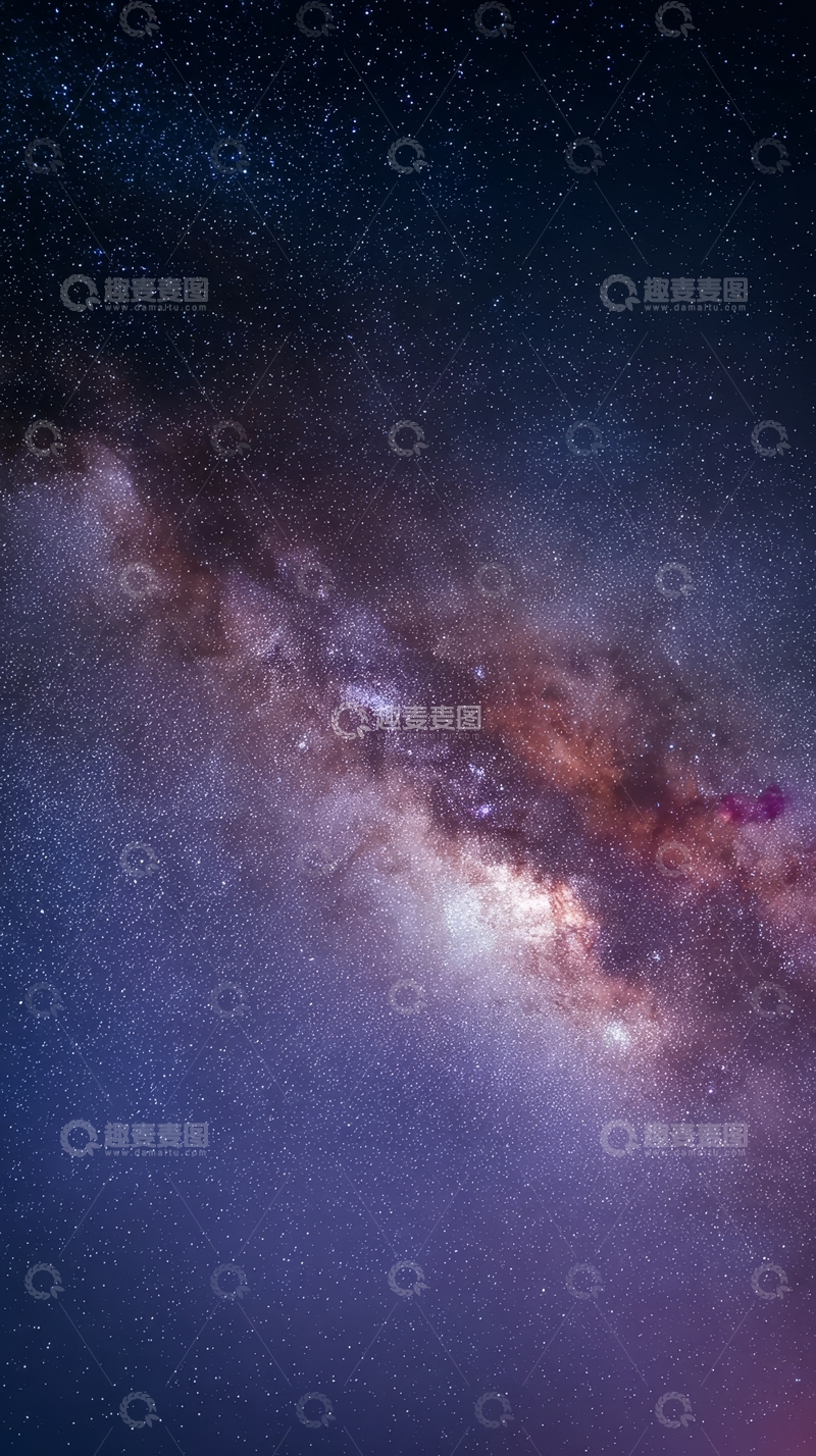 高清大图下载【趣麦麦图】银河系的壮丽景象