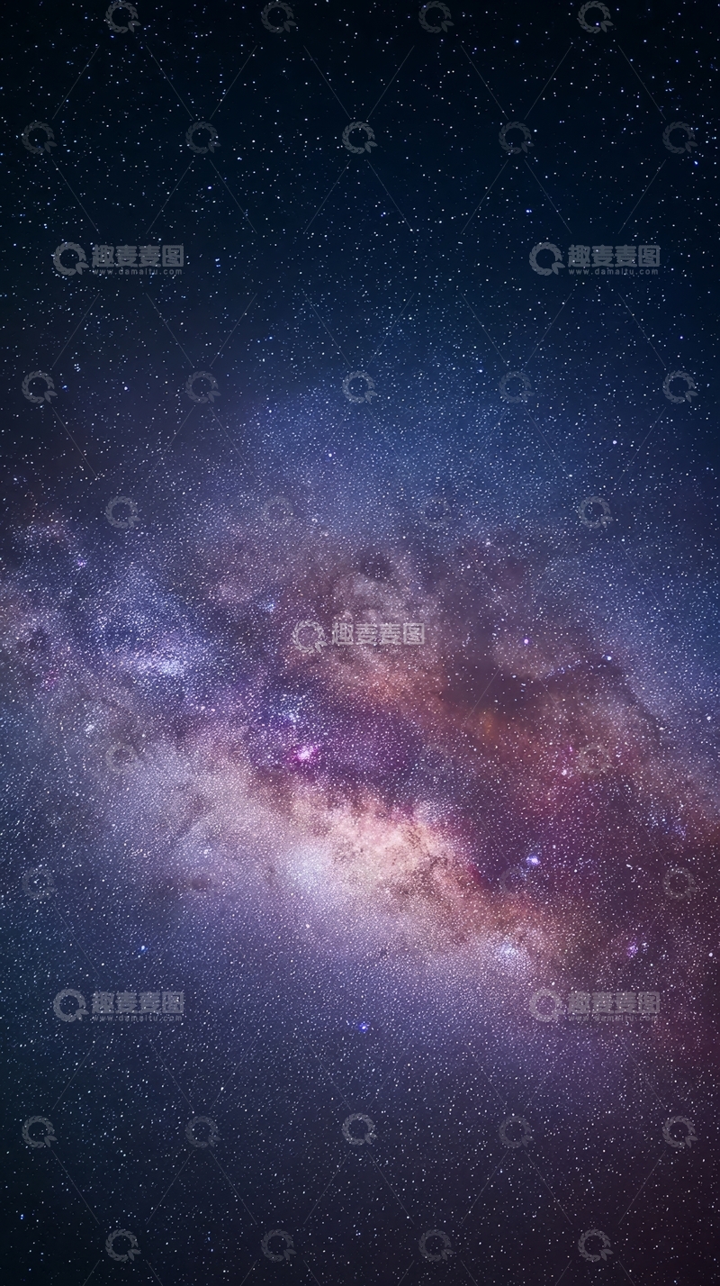 高清大图下载【趣麦麦图】银河系的壮丽景象