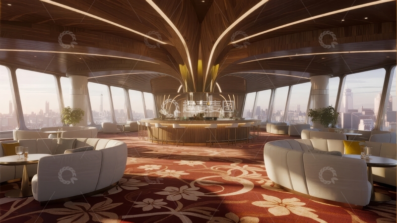 高清大图下载【趣麦麦图】现代豪华室内休息区