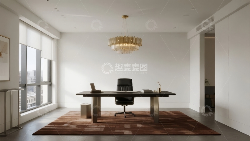 高清大图下载【趣麦麦图】现代简约风格办公室内部