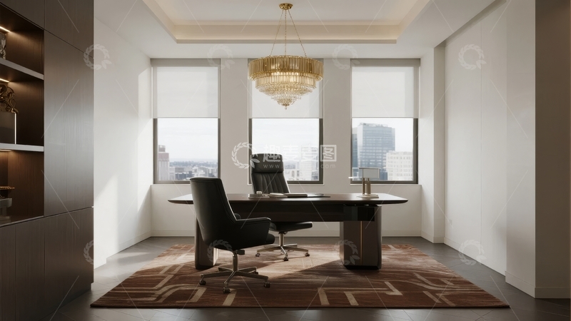 高清大图下载【趣麦麦图】现代办公室内部设计展示