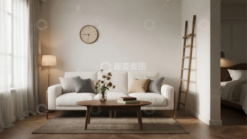 简约风格客厅布置