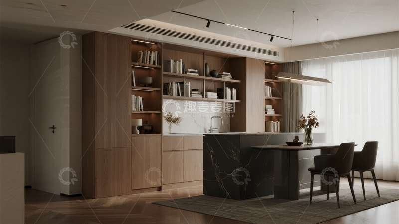 高清大图下载【趣麦麦图】现代简约风格室内设计