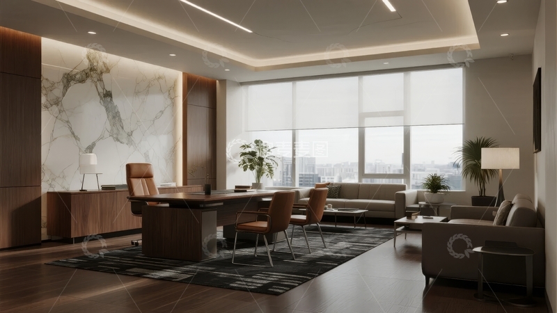 高清大图下载【趣麦麦图】现代办公室内部设计