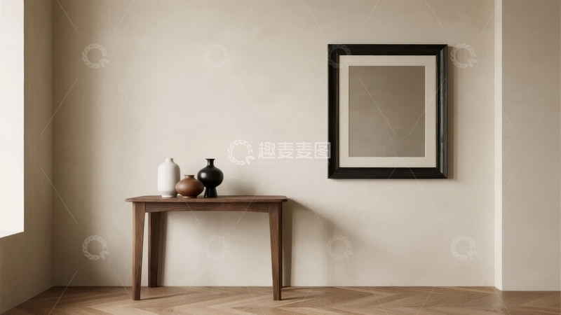 高清大图下载【趣麦麦图】简约室内角落摆设