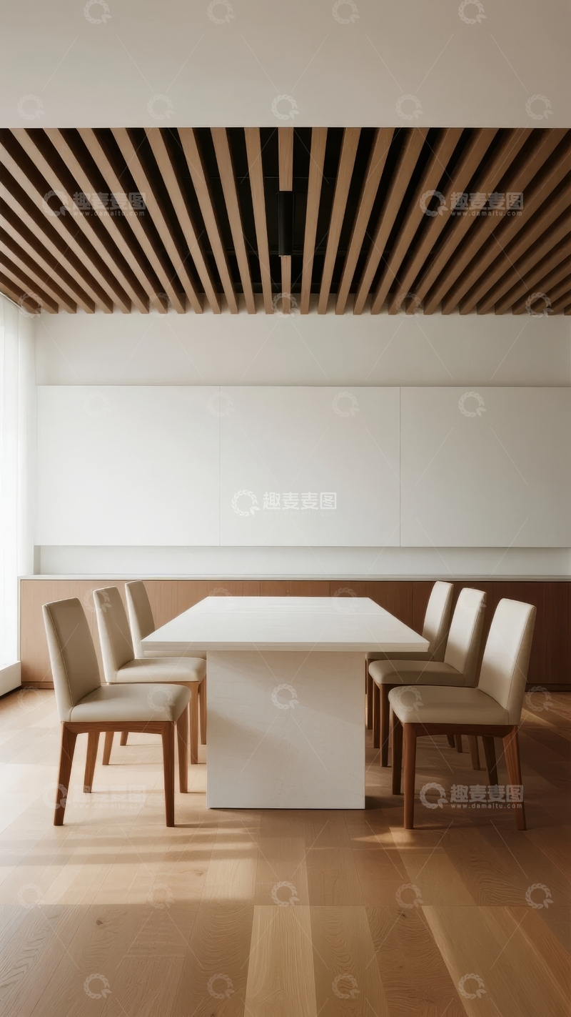 高清大图下载【趣麦麦图】现代简约风格的餐厅设计