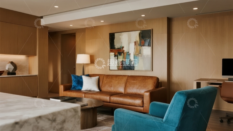 高清大图下载【趣麦麦图】现代客厅室内设计展示