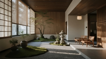 日式庭院室内空间设计