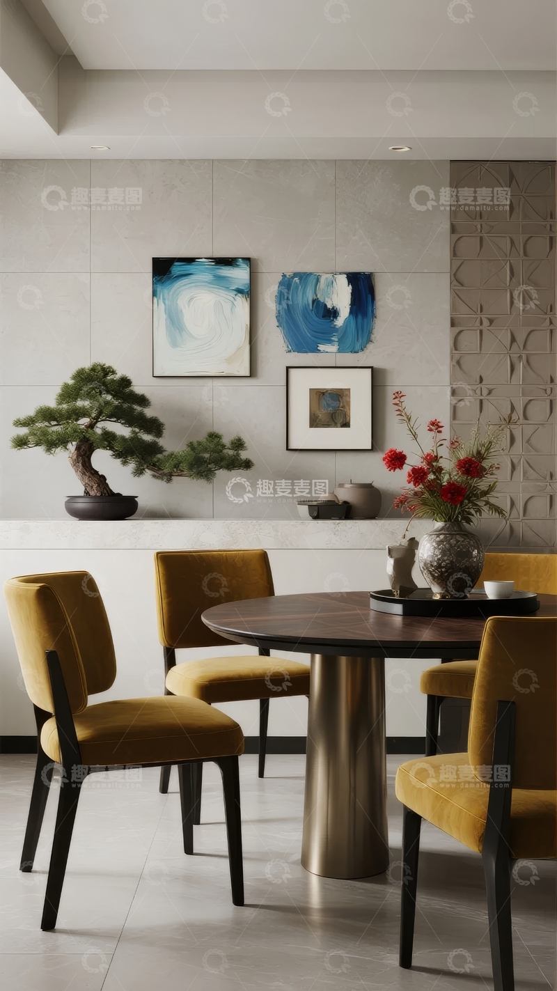 高清大图下载【趣麦麦图】现代餐厅布置与装饰艺术