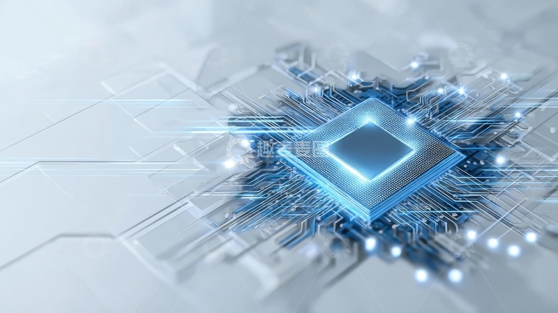 高清大图下载【趣麦麦图】未来科技芯片电路板