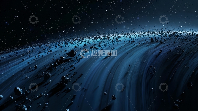 高清大图下载【趣麦麦图】星空下的神秘地形