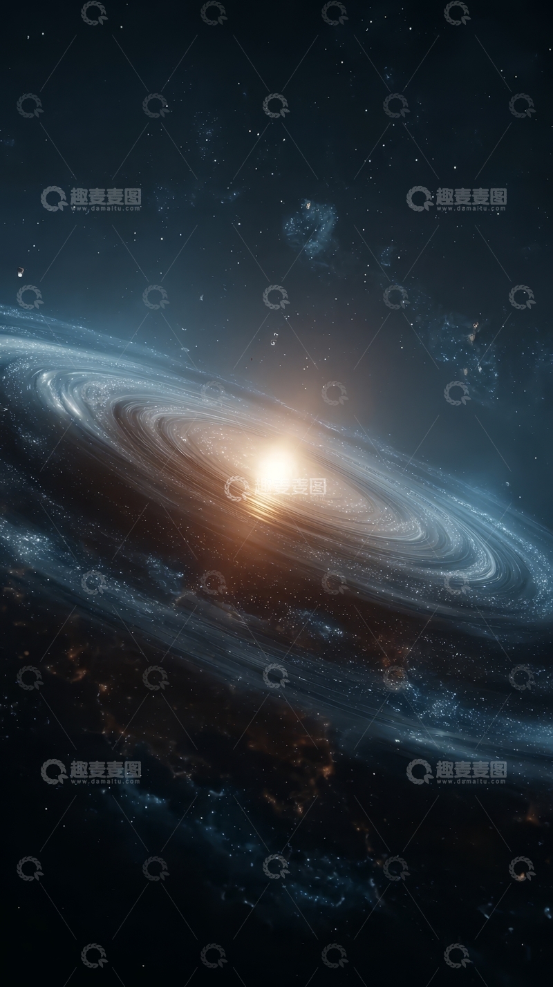 高清大图下载【趣麦麦图】璀璨星河中的螺旋星系