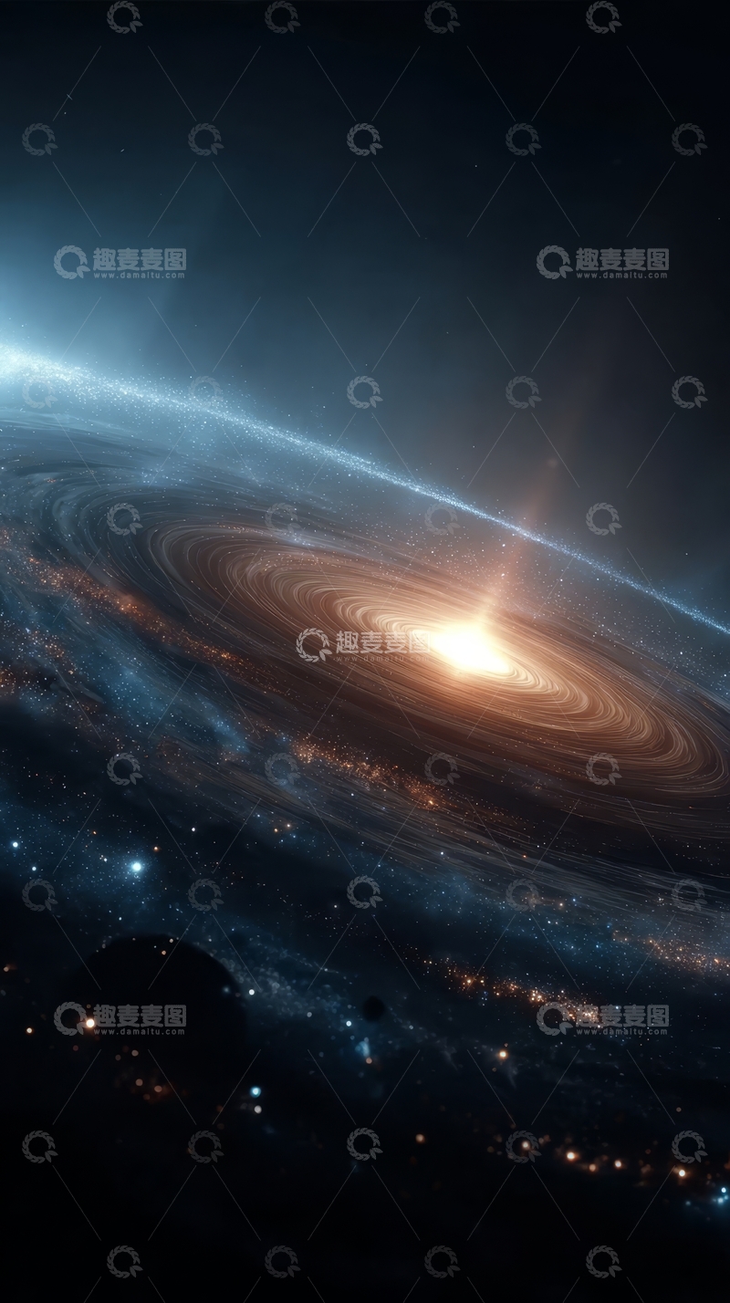 高清大图下载【趣麦麦图】璀璨星系的壮丽景象