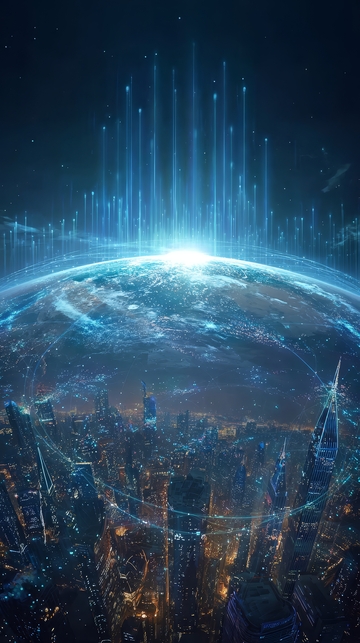 未来城市与地球数据流