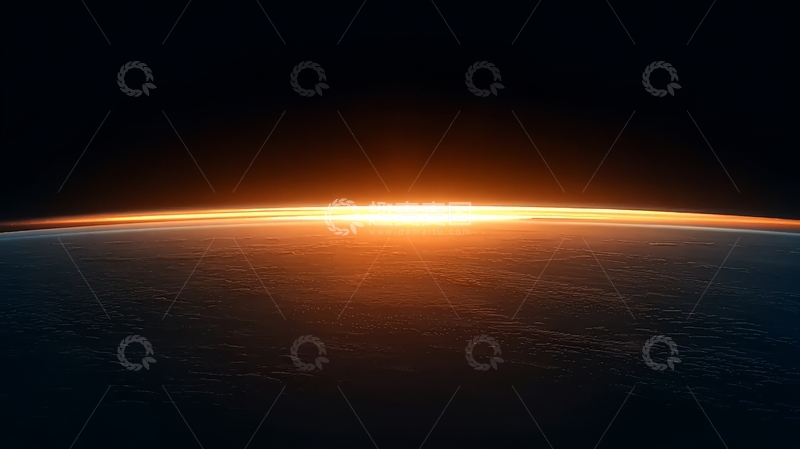 高清大图下载【趣麦麦图】地球日出的壮丽景象