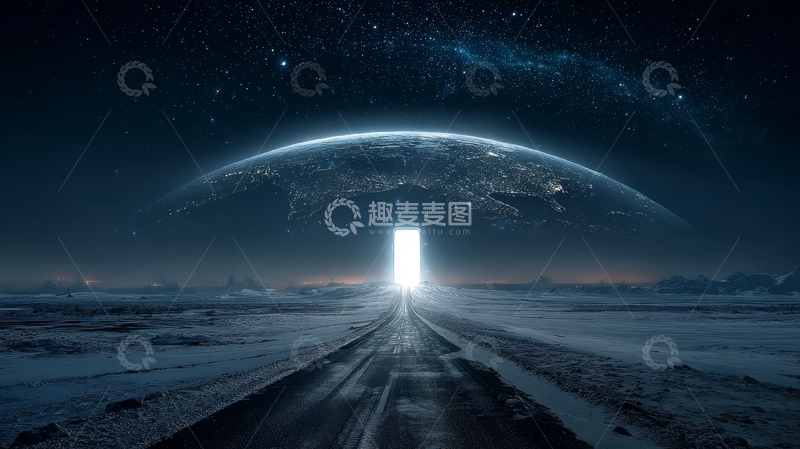 高清大图下载【趣麦麦图】通向宇宙的神秘门户
