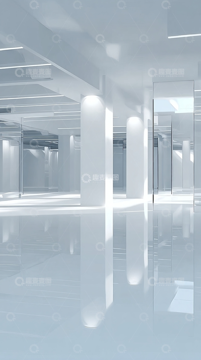 高清大图下载【趣麦麦图】明亮现代室内空间